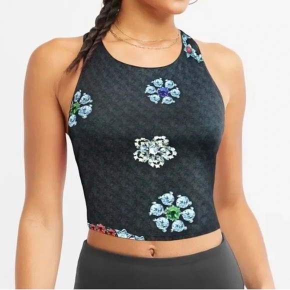 Champion C Bling Fitted Crop Top Sports Bra Women’s Size XSmall - Picture 1 of 6